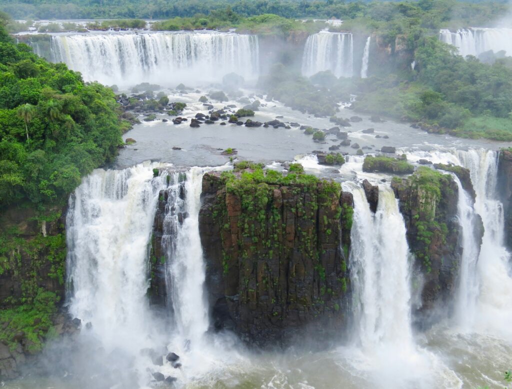 Iguazu Falls at the border of Brazil and Argentina. To build your ideal study abroad experience, look for a program that allows you to explore exciting nearby locations.